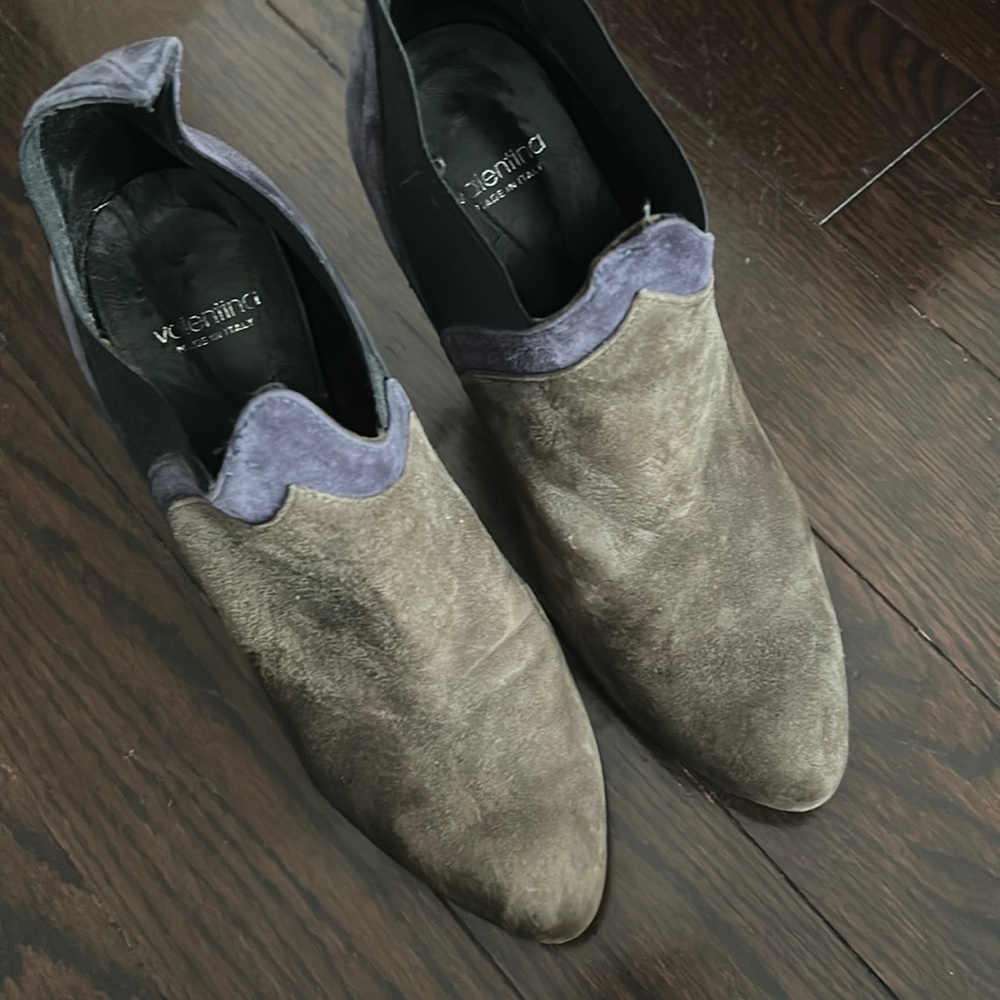 Grey and Purple made in Italy boot